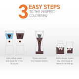 Natural Wood Cold Brew Coffee Maker by ASOBU®