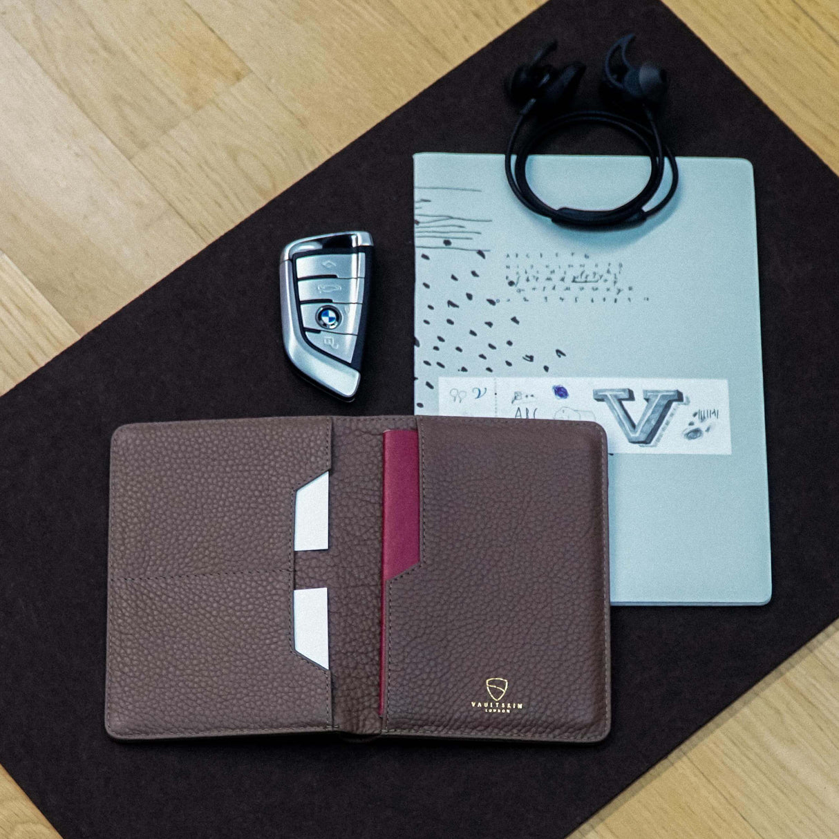 KENSINGTON Passport Wallet by Vaultskin