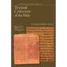 A Student's Guide to Textual Criticism of the Bible: Its History, Methods and Results
