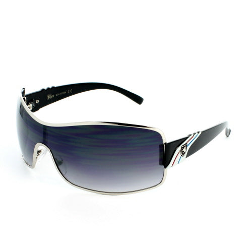 KHAN Sunglasses Shield KNM3904 - Silver