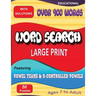 Word Search Featuring Vowel Teams & R-Controlled Vowels
