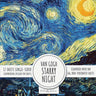 Van Gogh Starry Night Scrapbook Paper Pad: 6x6 Scrapbooking Designs for Cardmaking, DIY Crafts, Printmaking, and Papercrafts