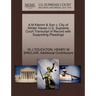 A M Klemm & Son V. City of Winter Haven U.S. Supreme Court Transcript of Record with Supporting Pleadings