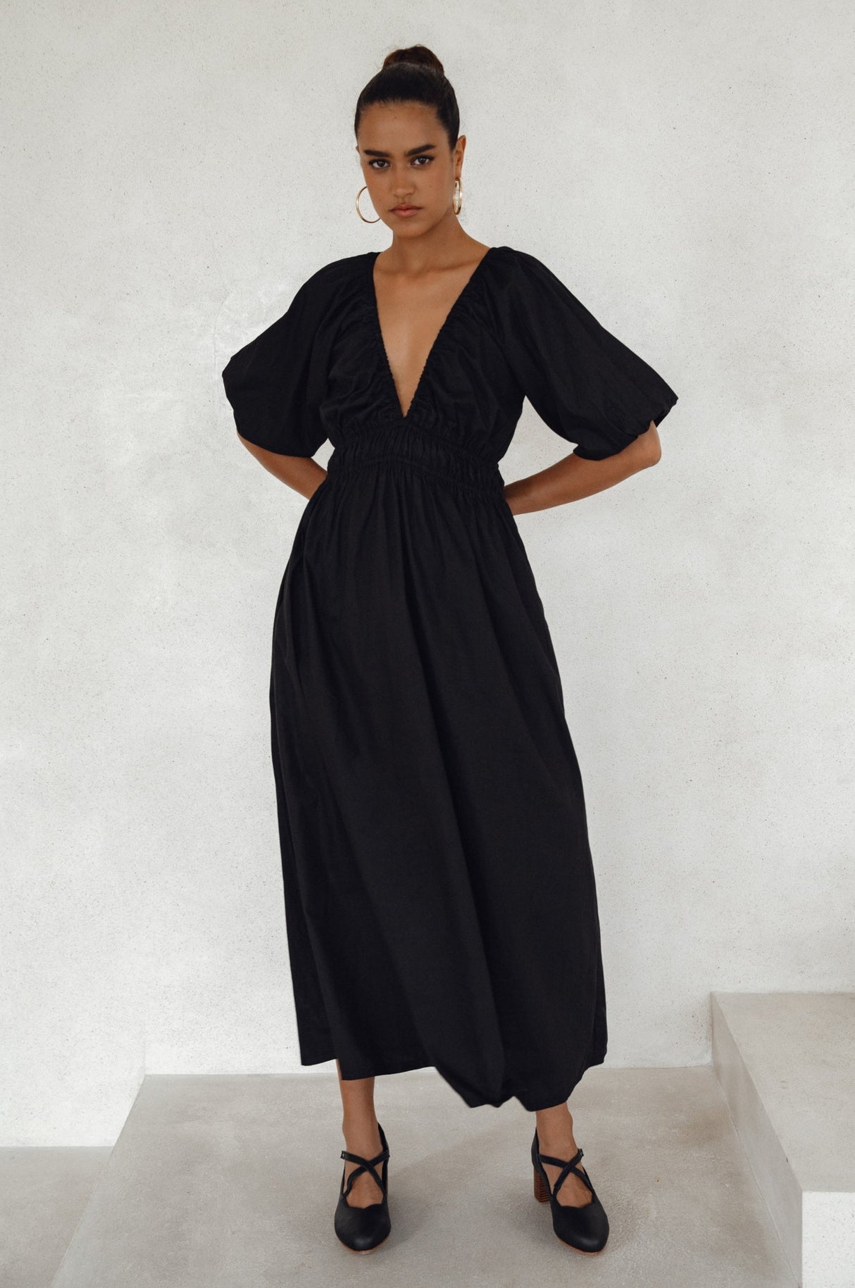 Kezas Cotton Maxi Dress by ELF