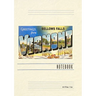 Vintage Lined Notebook Greetings from Bellows Falls, Vermont