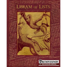 Libram of Lists: Pathfinder RPG Compatible