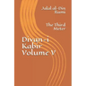 Divan-i Kabir, Volume V: The Third Meter