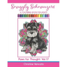 Snuggly Schnauzers: A Colouring Book for Adults