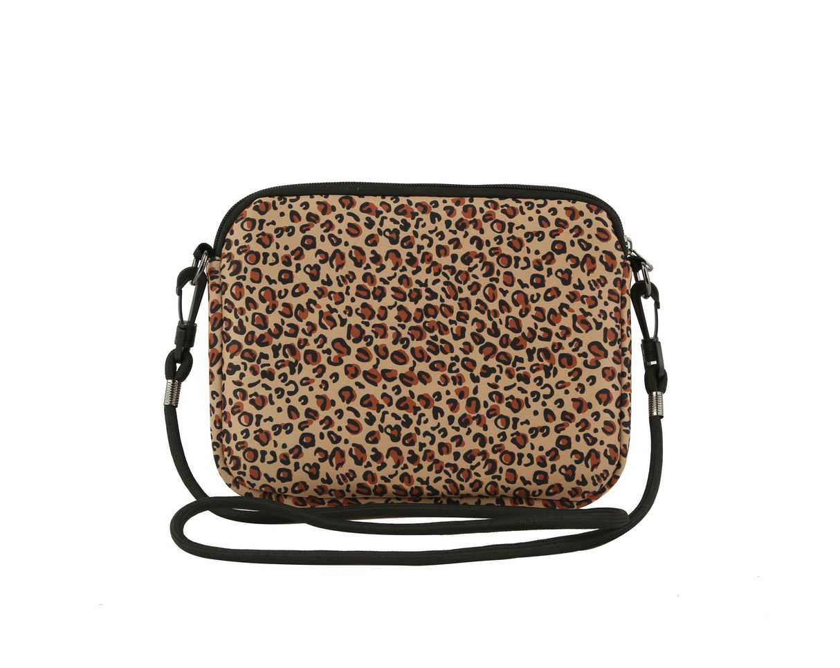 Animal print Crossbody Messenger Bag Travel Bag by hfstylish