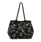 HF Camo Print Large Shoulder Bag Set   L-0316 by hfstylish