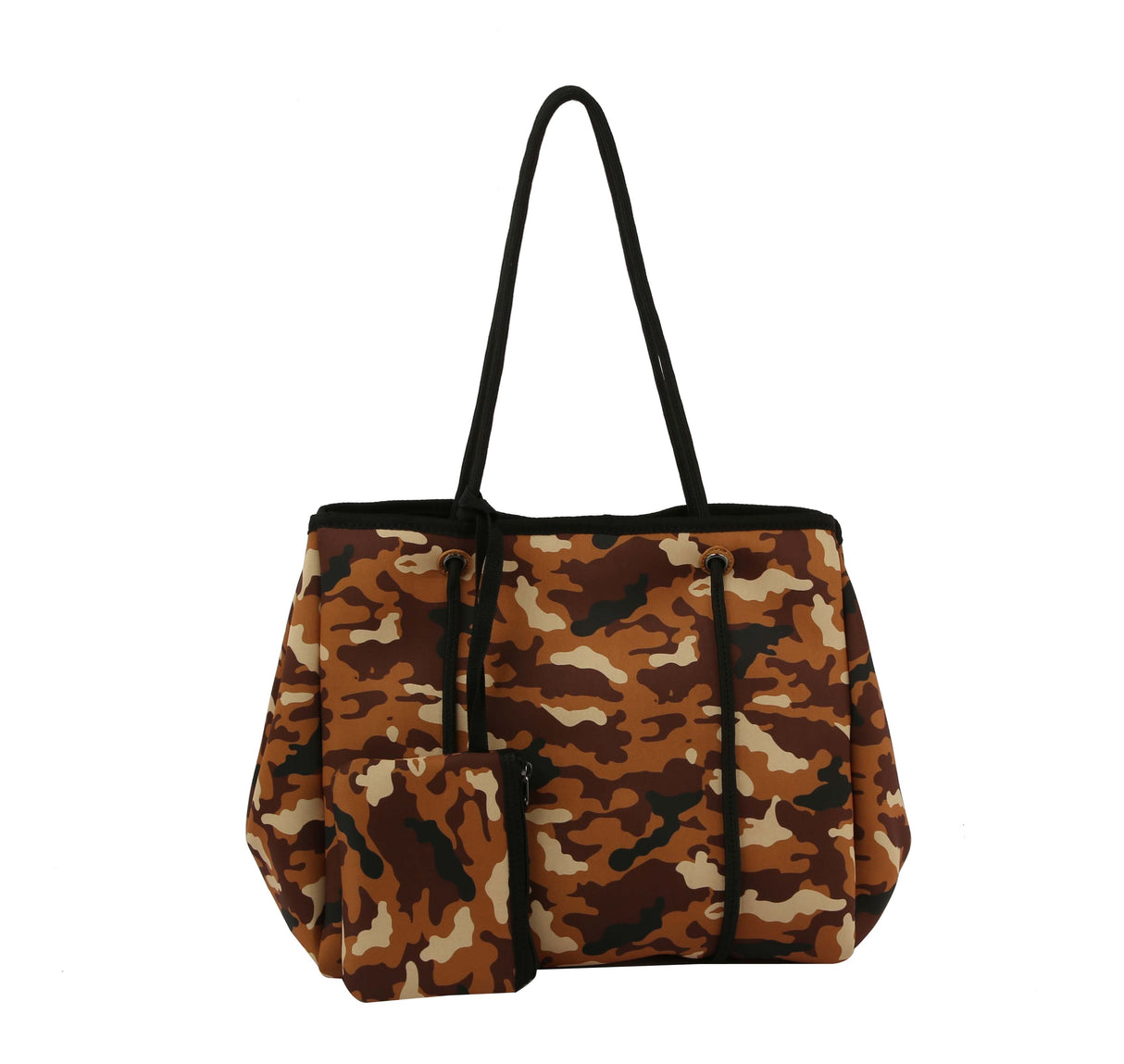 HF Camo Print Large Shoulder Bag Set   L-0316 by hfstylish