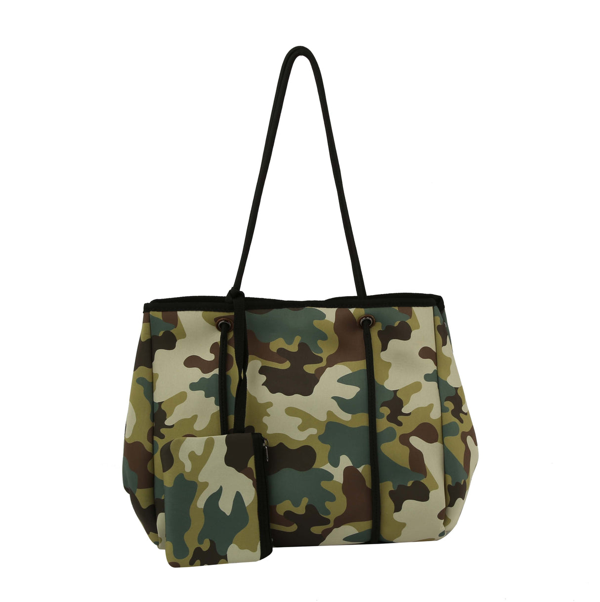 HF Camo Print Large Shoulder Bag Set   L-0316 by hfstylish