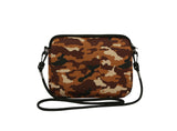 Military print Crossbody Messenger Bag Travel Bag by hfstylish