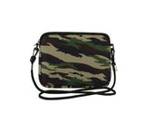 Military print Crossbody Messenger Bag Travel Bag by hfstylish