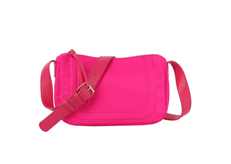 Stitched Nylon messenger crossbody by hfstylish