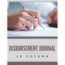 Disbursement Journal - 10 Column