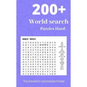 200+ Difficult World search Puzzles Hard: World search puzzle book for Kids & adults