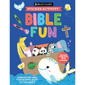 Brain Games - Sticker Activity: Bible Fun - For Ages 3-6 Coloring, Mazes, Sticker by Number, Dot-To-Dot & More Christian Activity Book Gift for Presch