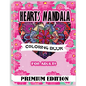 Hearts Mandala Coloring Book for Adults: Beautiful Heart Mandalas for Stress Relief and Relaxation
