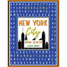 New York City Word Search: 52 Challenging Puzzles with Fun Facts, 600+ Words, Teens & Adults, Large Print