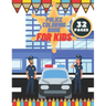 Police Coloring Book For Kids: Toddlers, Boys, Girls, Illustrations With Officers, Cars, Helicopter, buildings And More