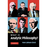 What Is Analytic Philosophy?