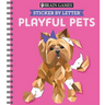 Brain Games - Sticker by Letter: Playful Pets (Sticker Puzzles - Kids Activity Book)