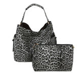 ANIMAL PRINT HOBO BAG by hfstylish