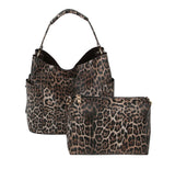 ANIMAL PRINT HOBO BAG by hfstylish