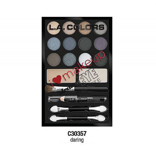 L.A. COLORS I Heart Makeup Drama Eye Palette - Daring