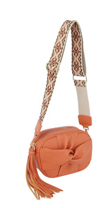 Women Crossbody Guitar Strap Small Daypack Handbag by hfstylish