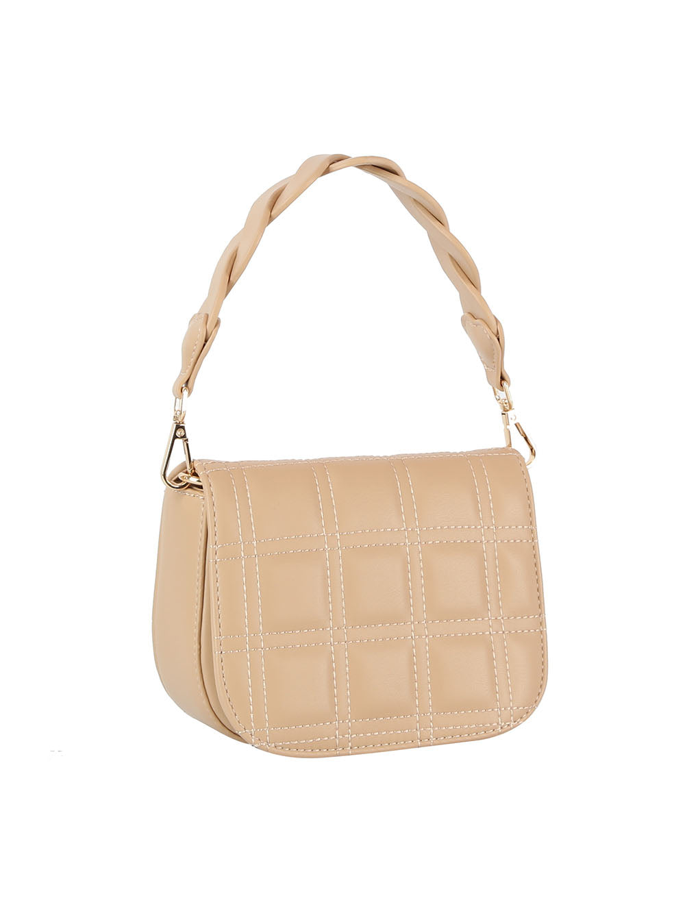 Squared quilted front flap saddle by hfstylish