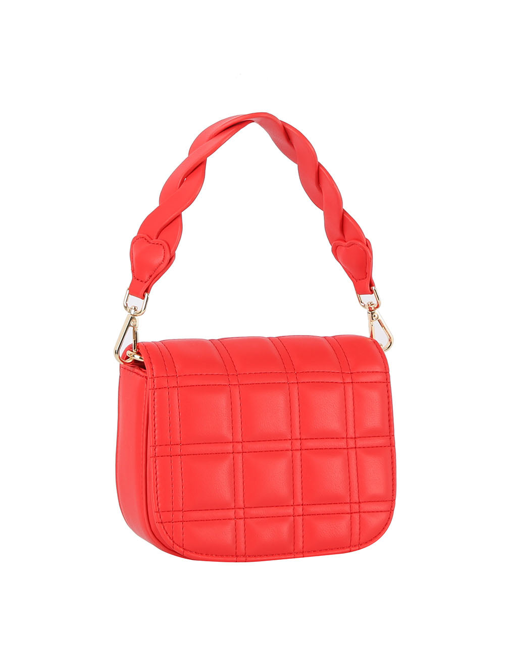 Squared quilted front flap saddle by hfstylish