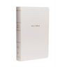 NKJV, Gift and Award Bible, Leather-Look, White, Red Letter Edition