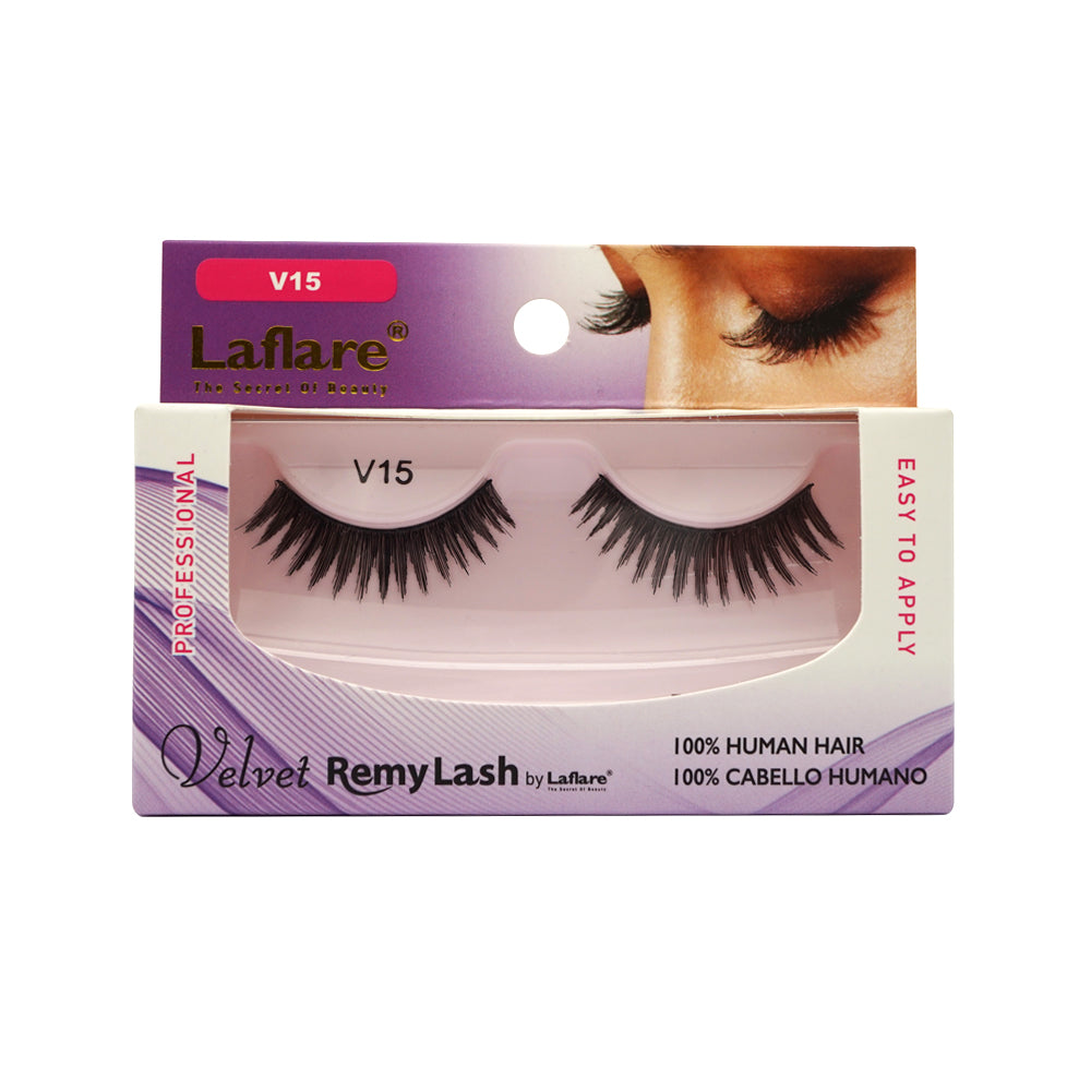 LAFLARE Velvet Remy Lash - V Series - V15