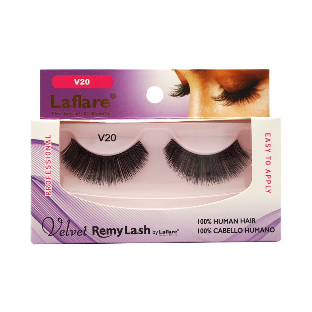 LAFLARE Velvet Remy Lash - V Series - V20