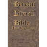 Berean Literal Bible New Testament