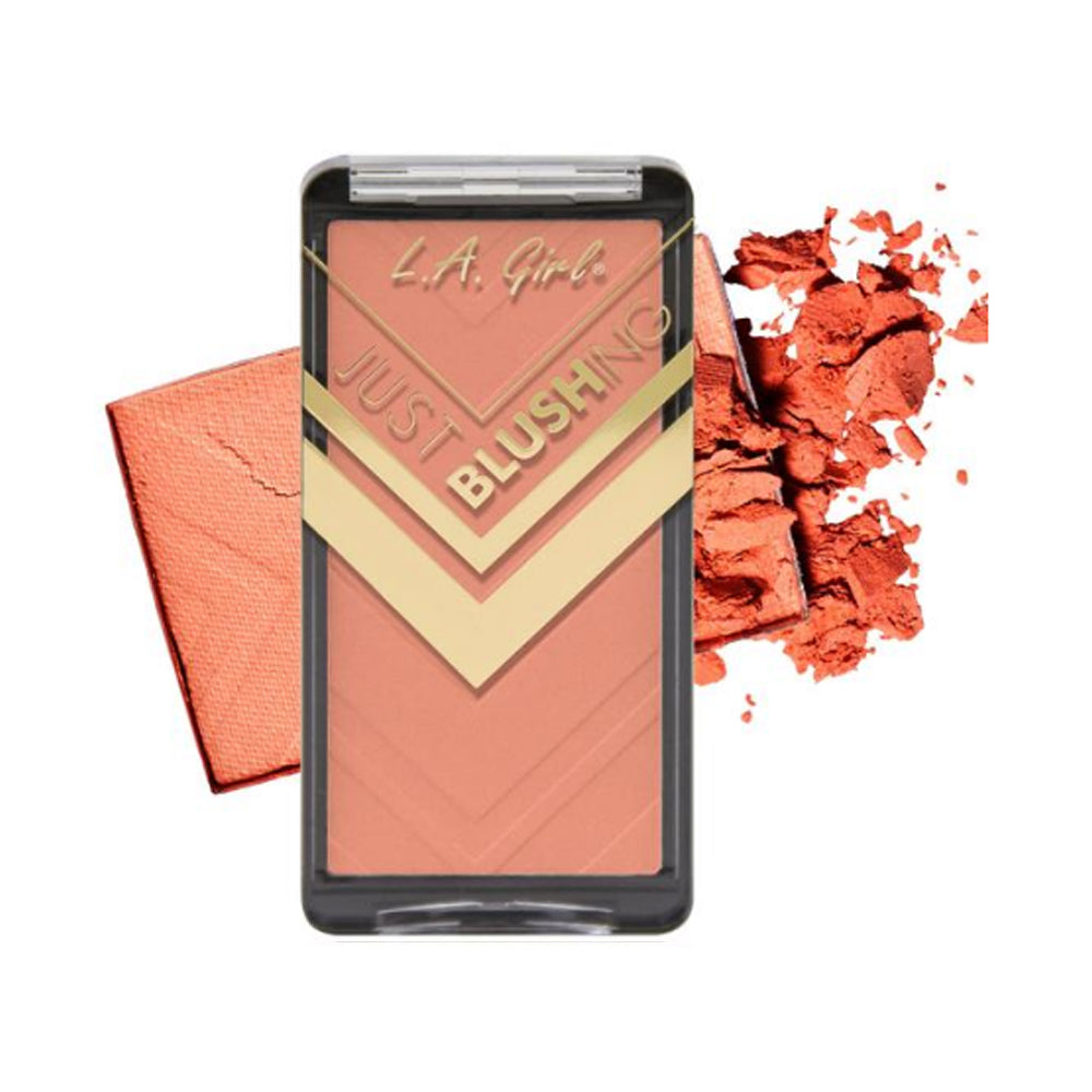 LA GIRL Just Blushing Powder Blush - Just Peachy