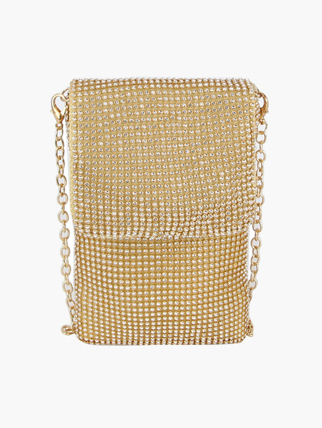 Evening Clutch Purse Mesh Crossbody Bag by hfstylish