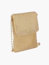 Evening Clutch Purse Mesh Crossbody Bag by hfstylish