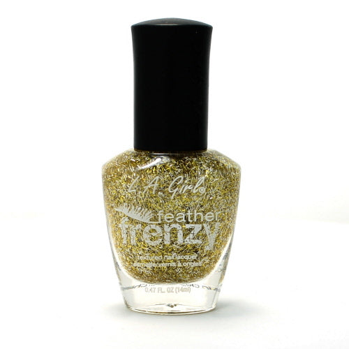 LA GIRL Feather Frenzy Nail Polish - Canary