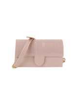 Chain Accented Jelly Shoulder Bag by hfstylish