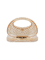 Gem studded unique evening clutch by hfstylish