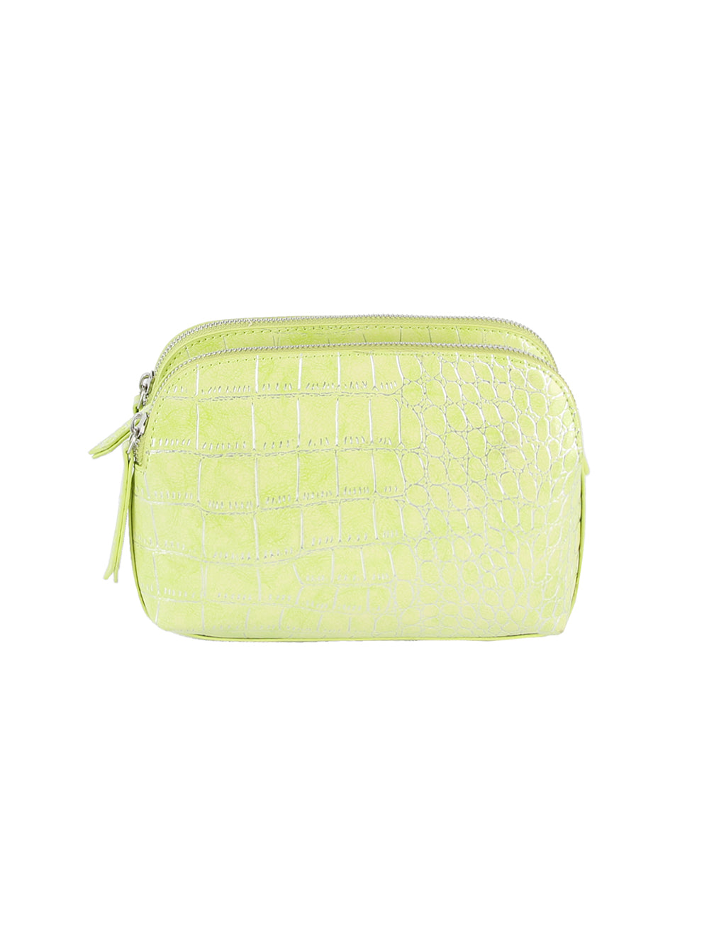 Alligator Embossed Crossbody Sling by hfstylish