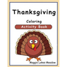 Thanksgiving Coloring Activity Book