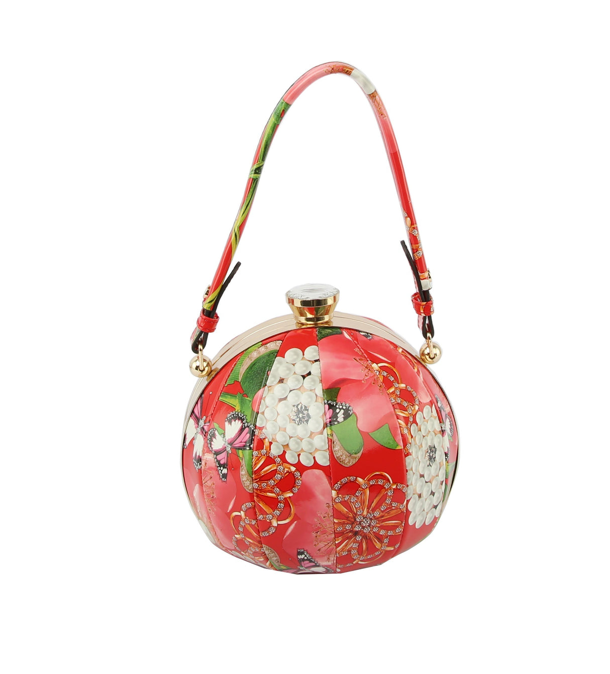 Women Round Wedding Cocktail Handbag Purse by hfstylish