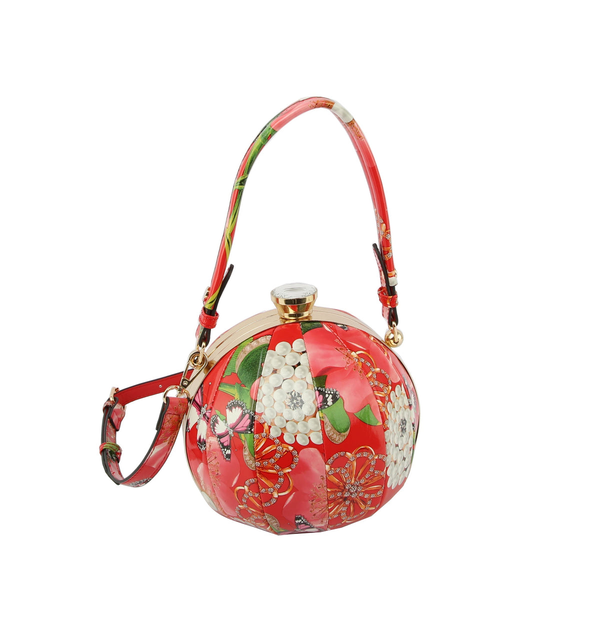 Women Round Wedding Cocktail Handbag Purse by hfstylish