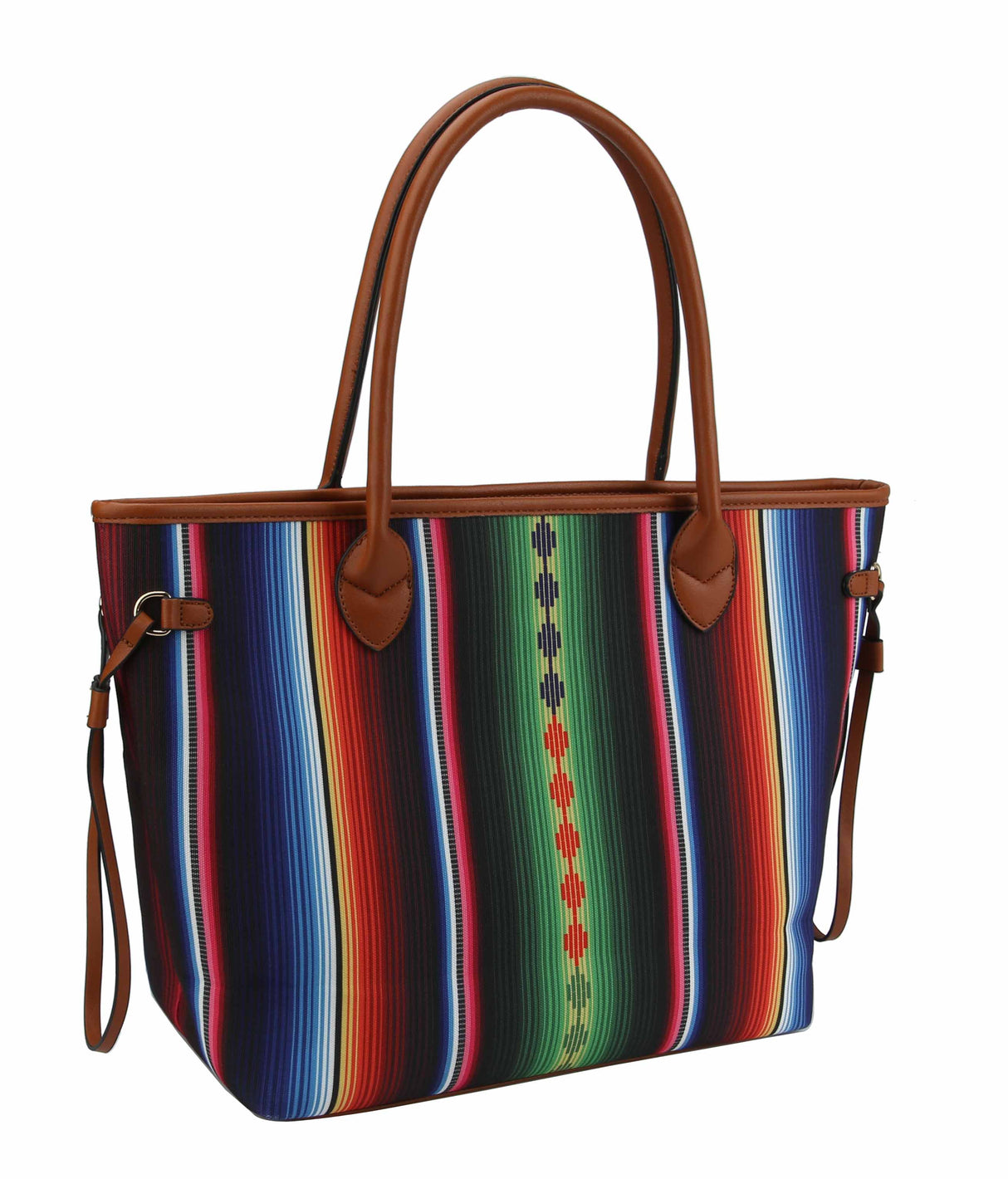 Aztec Printed Canvas 3-in-1 Shopper by hfstylish