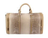 Alligator Embossed Large Satchel Handbag by hfstylish