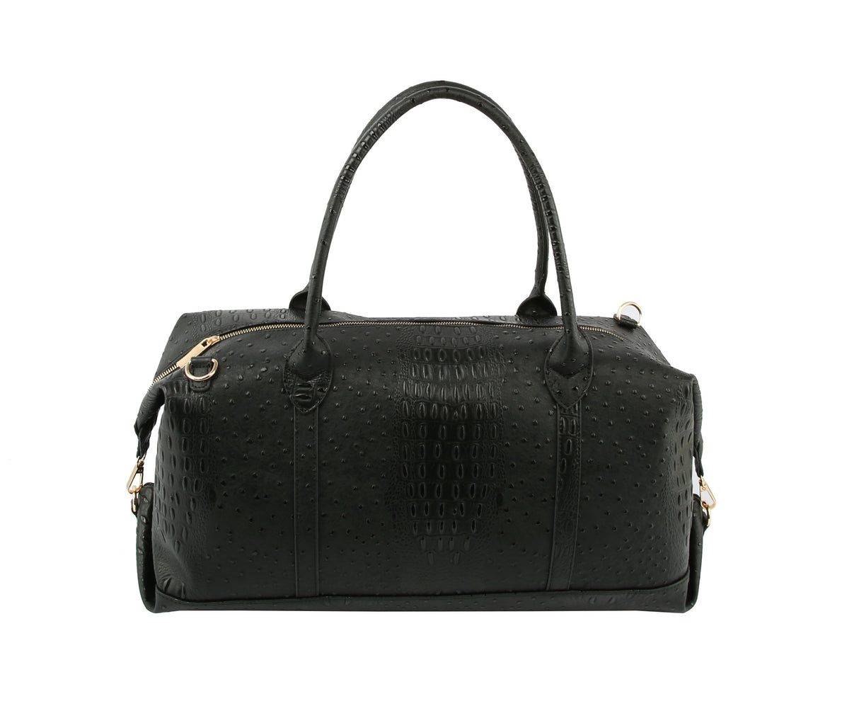 Croc Large Size Travel Duffel Bag by hfstylish